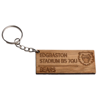 BEARS STADIUM STREET SIGN KEYRING