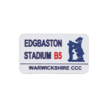 EDGBASTON STADIUM STREET SIGN MAGNET