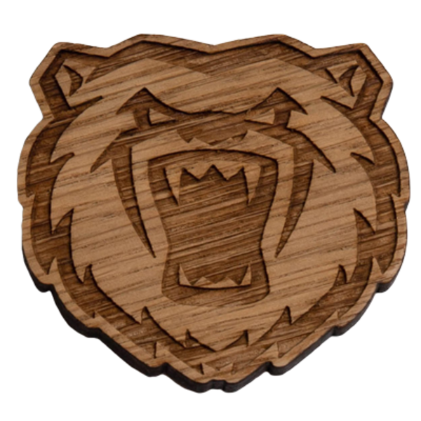 BEARS WOODEN MAGNET