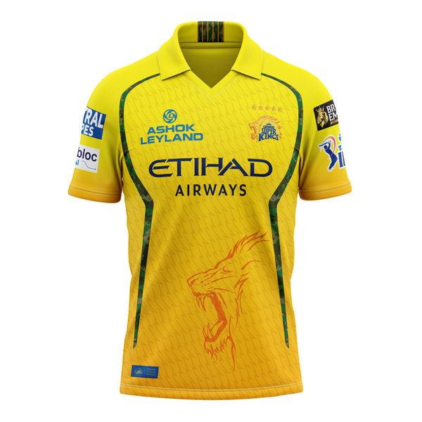 CHENNAI SUPER KINGS IPL FAN JERSEY 2026