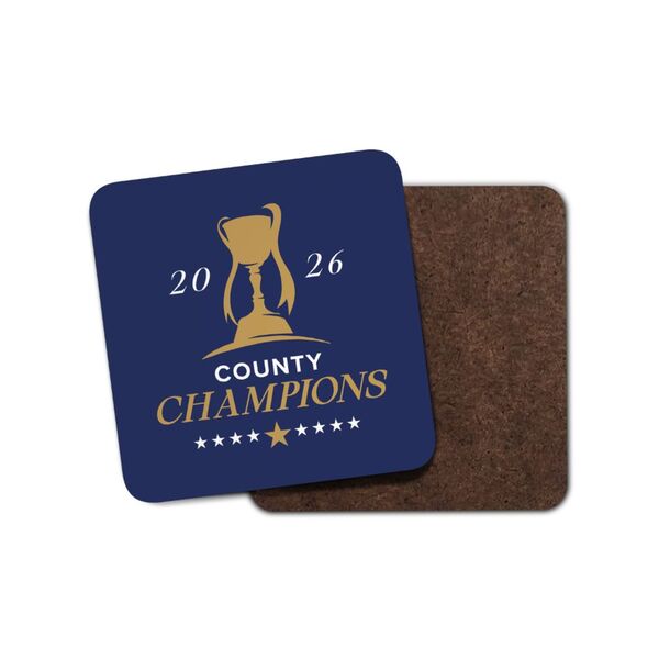 WCCC COUNTY CHAMPIONS TROPHY COASTER