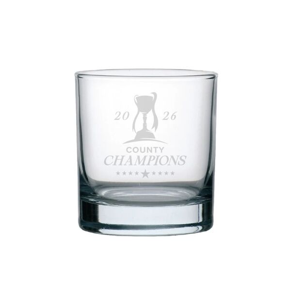 WCCC COUNTY CHAMPIONS TROPHY SPIRIT GLASS