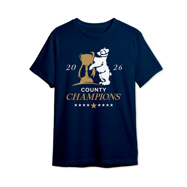 WCCC COUNTY CHAMPIONS BEAR & TROPHY TEE